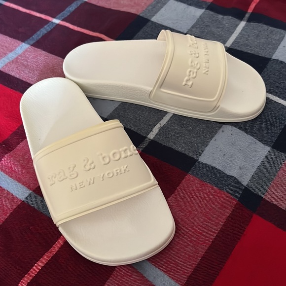 $40 - NWT Rag & Bone Pool Slides $125 - size 7 - Picture 1 of 8
